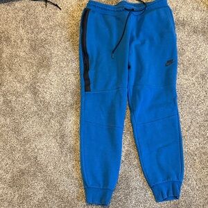 Nike Kids Royal Blue Joggers with Black Accents